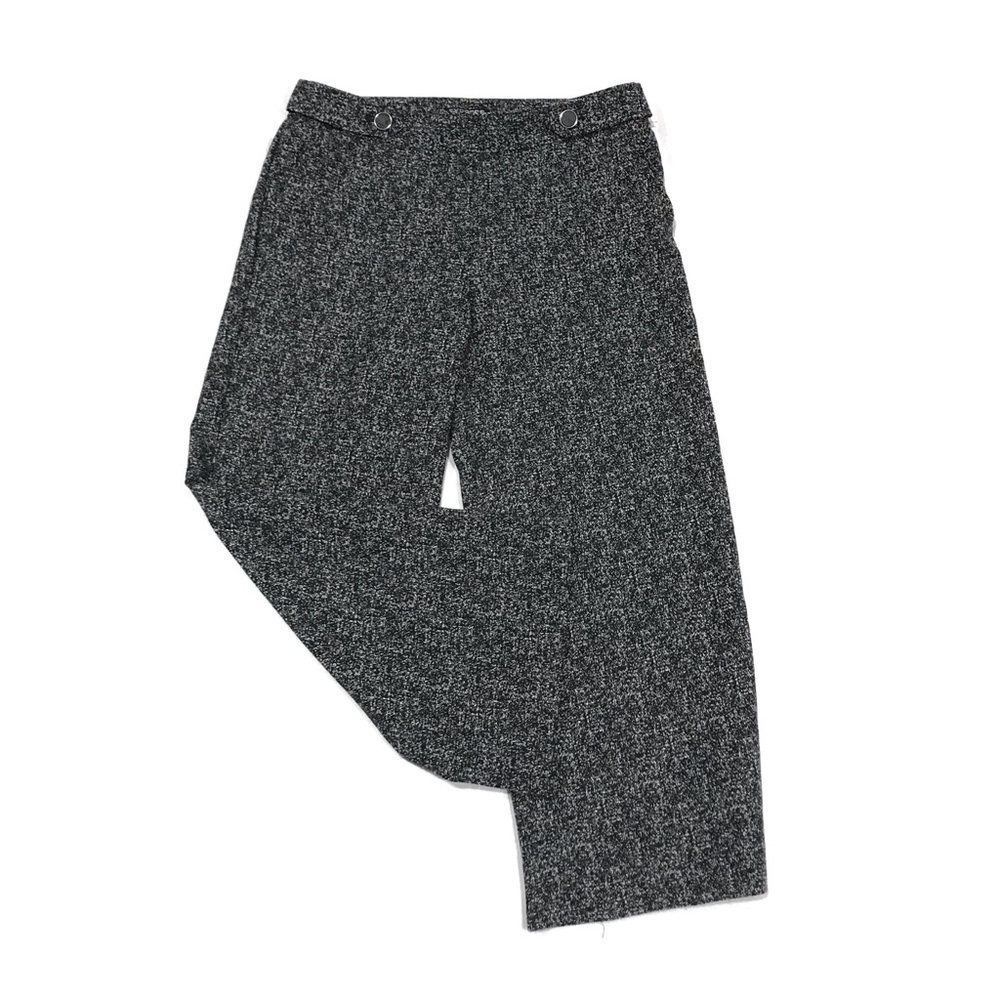 Express Gray Marled Cropped Pants